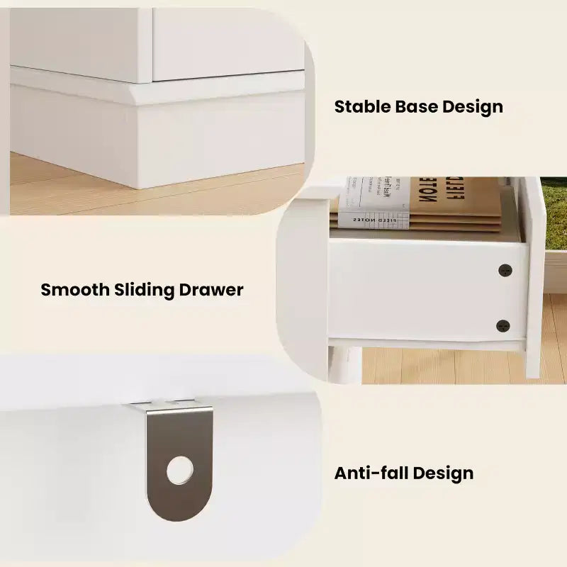 Moderne Schlafzimmerkommode mit 8 Schubladen, Holz-Kommode als Aufbewahrungseinheit für den Kleiderschrank, breiter Schubladenschrank