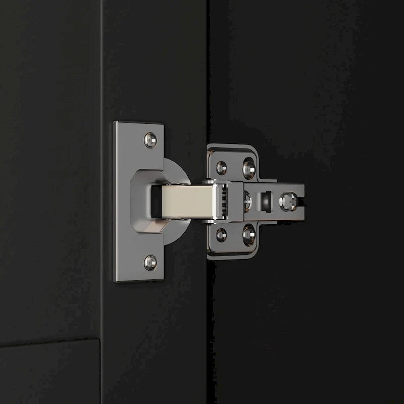 Kleiderschrank mit Spiegel, verstellbarer Kleiderstange und platzsparendem Design