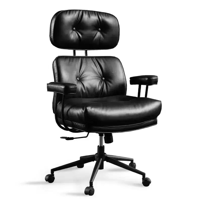 HOMLUX ergonomischer Chefsessel mit hoher Rückenlehne und Neigefunktion, komfortabler Lenden- und Nackenstütze