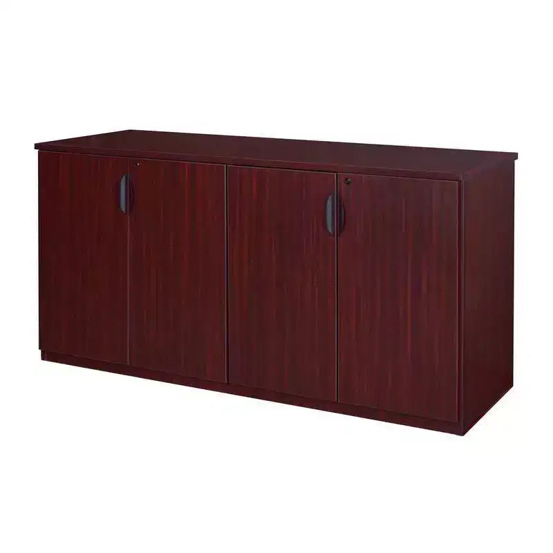 Regency 72 Legacy Büroaufbewahrungsschrank Buffet Mahagoni: Holzrahmen, 4-türig, 4-fach-Regal, Druckerständer